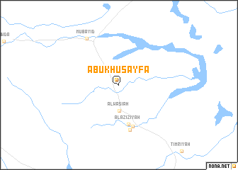 map of Abū Khusayfāʼ