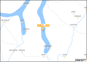 map of Abulam