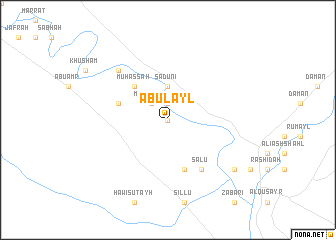 map of Abū Layl