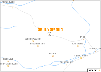 map of Abulyaisovo