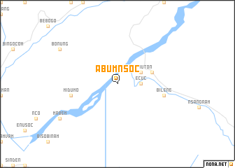 map of Abumnsoc
