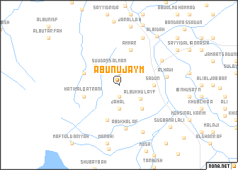 map of Abū Nujaym