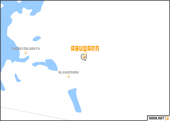map of Abū Qarn