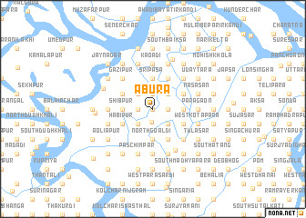 map of Ābura