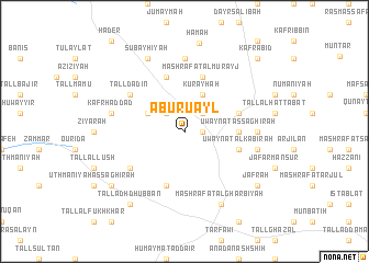 map of Abū Ruʼayl