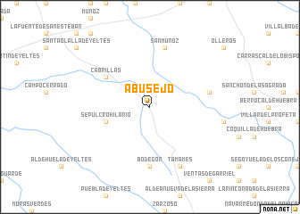 map of Abusejo