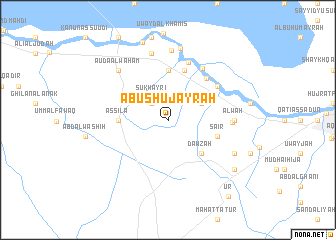 map of Abū Shujayrah