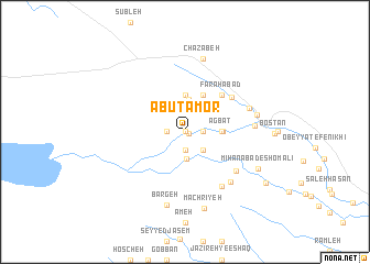 map of Abū Tamor