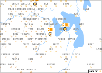 map of Ābu