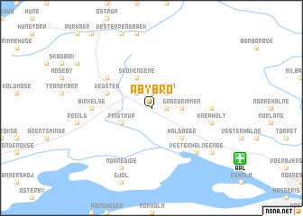 map of Åbybro