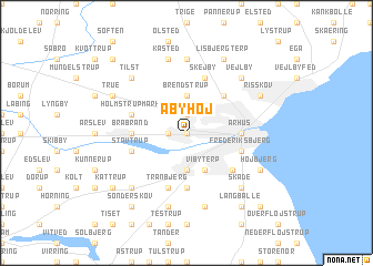   byh  j  Denmark  map nona net