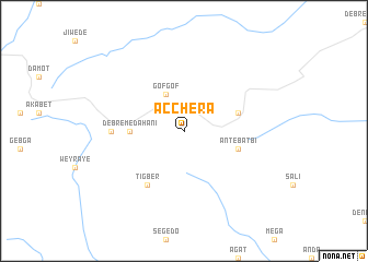 map of Acchera