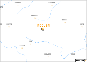 map of Accuba
