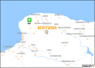 map of Aceitunas