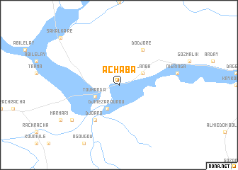 map of Achaba