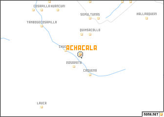 map of Achacala