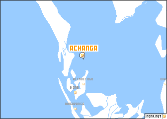 map of Achanga