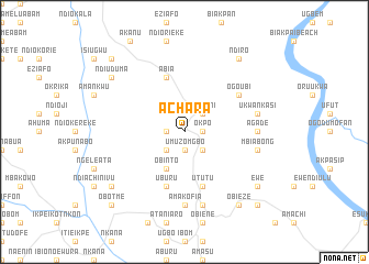 map of Achara