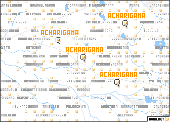 map of Acharigama