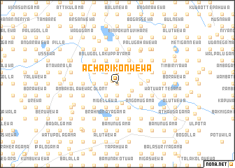 map of Acharikonwewa