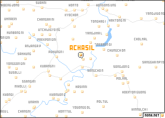 map of Ach\