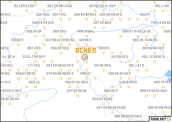 map of Achen