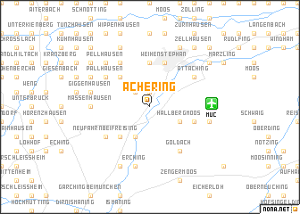 map of Achering