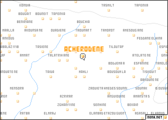 map of Acherodene