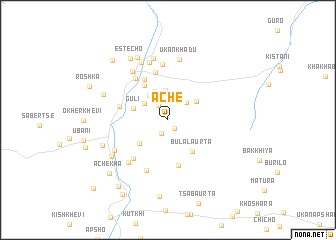 map of Ache