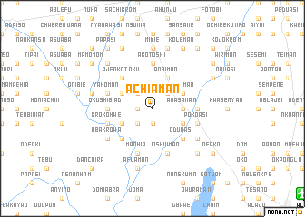 map of Achiaman