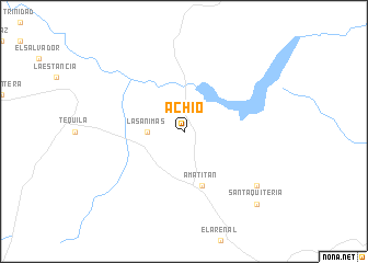 map of Achio