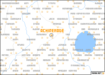 map of Achiremade