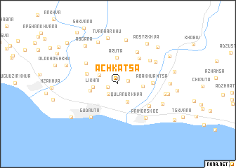 map of Achkatsa