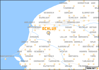 map of Achlum