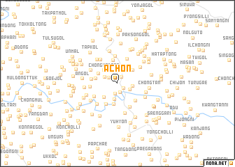 map of Ach\