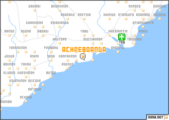 map of Achreboanda