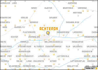map of Achterom