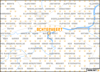 map of Achter Weert