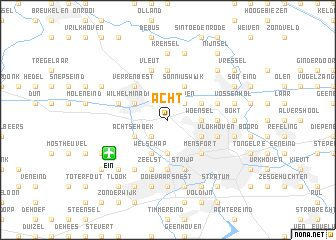 map of Acht