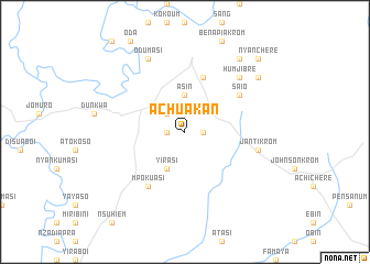 map of Achuakan