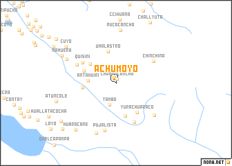 map of Achumoyo
