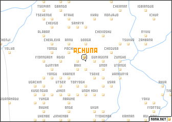 map of Achuna