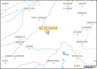 map of Acochupa