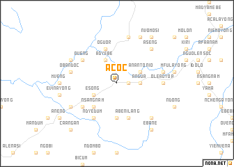 map of Acoc