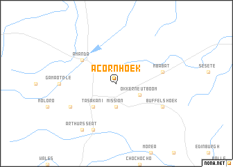map of Acornhoek