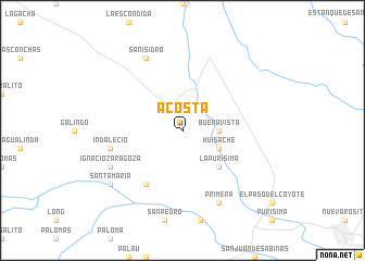 map of Acosta