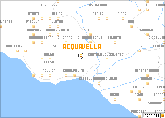 map of Acquavella