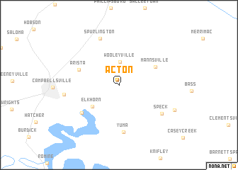 map of Acton