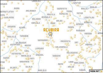 map of Acubira