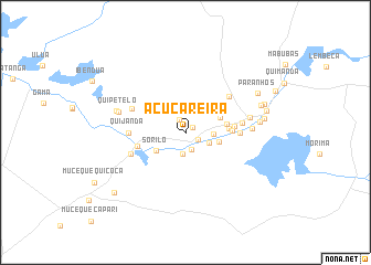 map of Açucareira